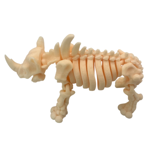 Skeleton Rhino Beige_3 Skeleton Rhino - Beige