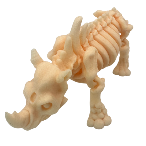 Skeleton Rhino Beige_4 Skeleton Rhino - Beige