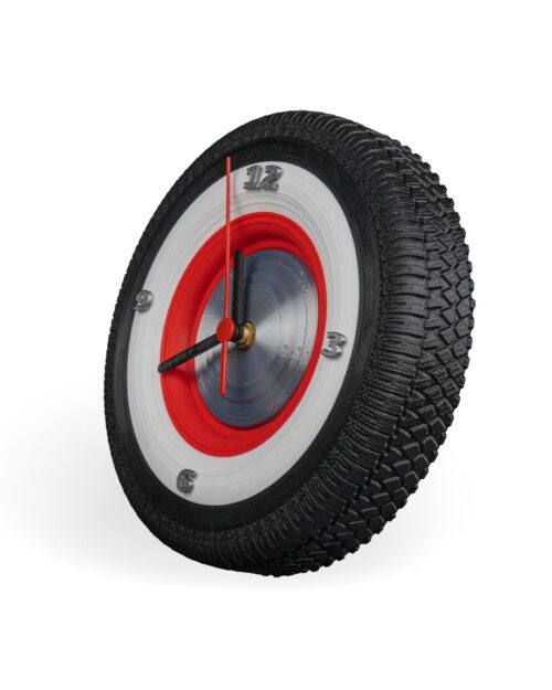 Tire'd of Time - Wall Clock