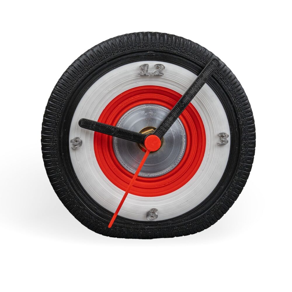 Tire'd of Time - Wall Clock