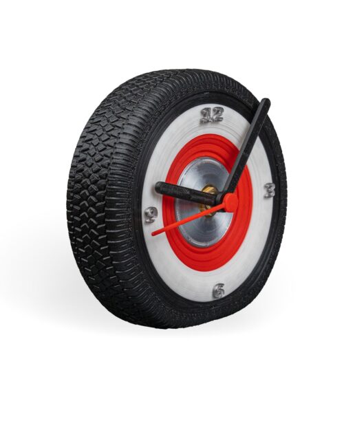 Tire'd of Time - Wall Clock