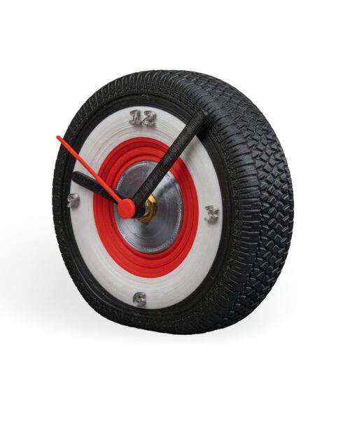 Tire'd of Time - Wall Clock