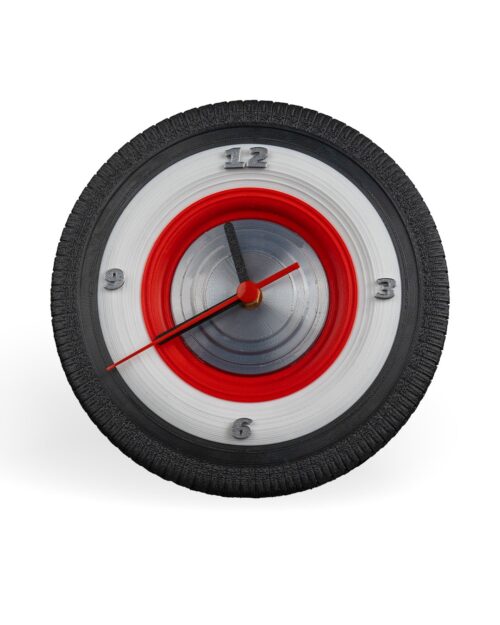 Tire'd of Time - Wall Clock