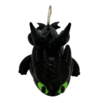 Toothless Dragon Keyring - Flexible - Black Wing