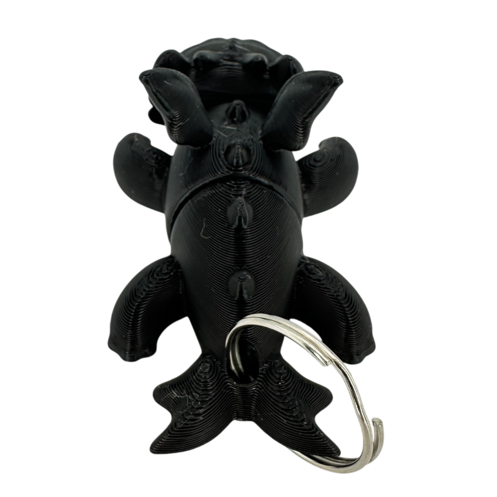 Toothless Dragon Keyring - Flexible - Black Wing 3 Toothless Dragon Keyring - Flexible - Black Wing