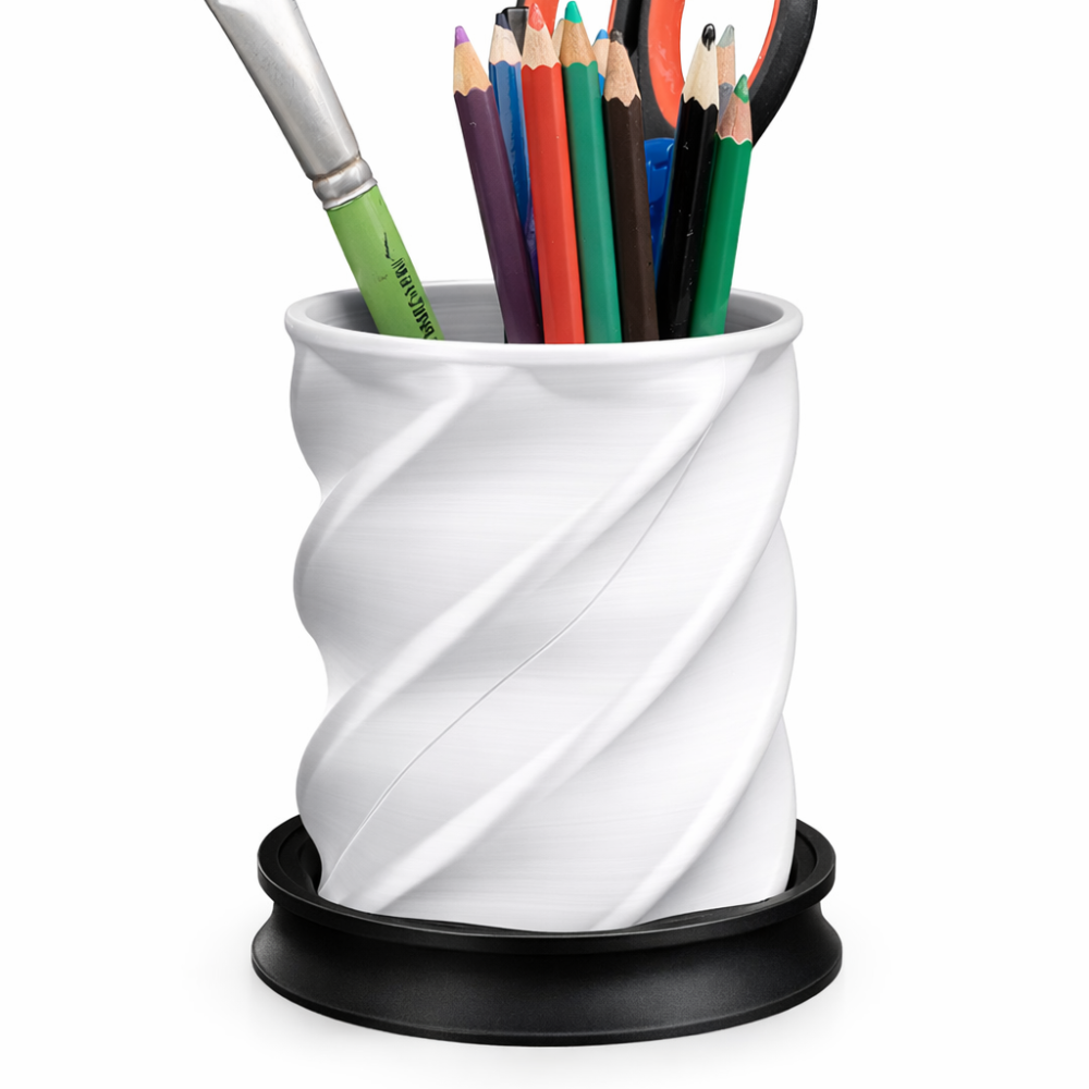 Twisted Cup Pen Holder