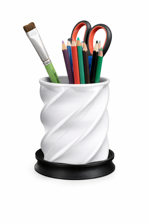 Twisted Cup Pen Holder