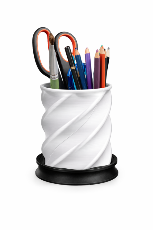 Twisted Cup Pen Holder