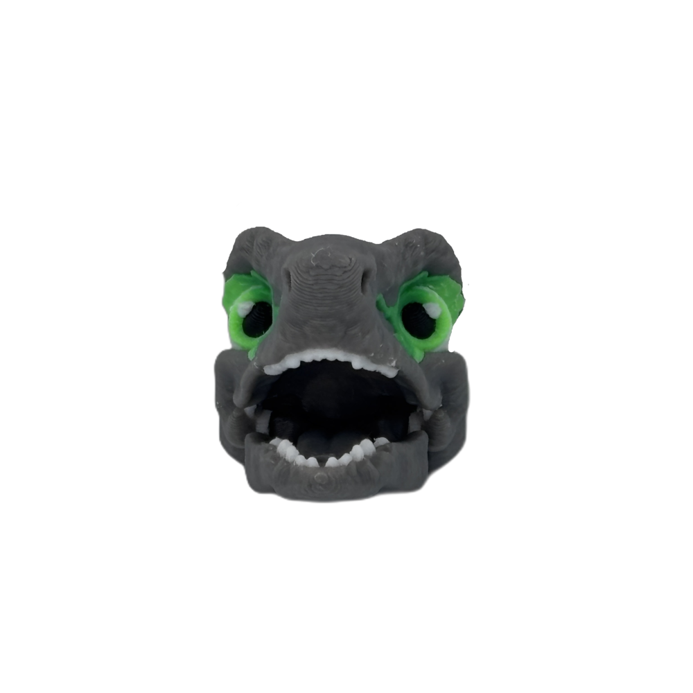 Velociraptor Head Keyring_WB_4 Velociraptor Head Keyring