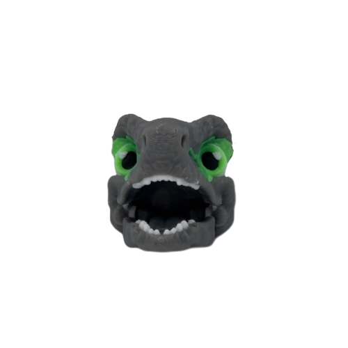 Velociraptor Head Keyring_WB_4 Velociraptor Head Keyring