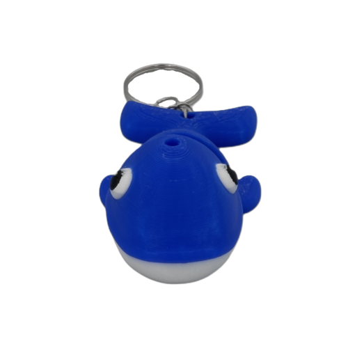 Whale Keyring