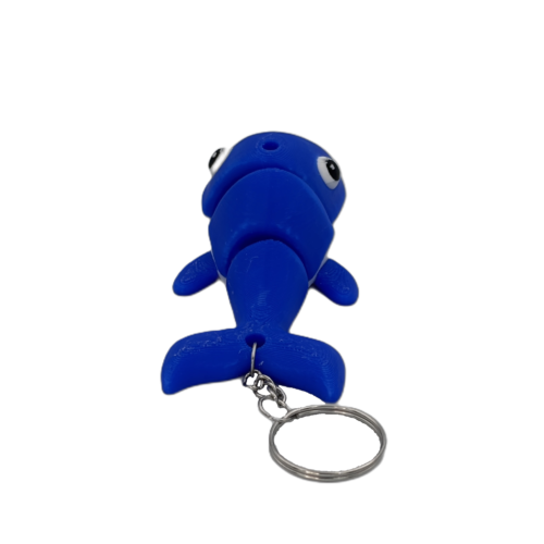 Whale Keyring