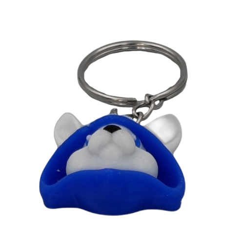 Wizard Bunny_WB_3 Wizard Bunny Keyring