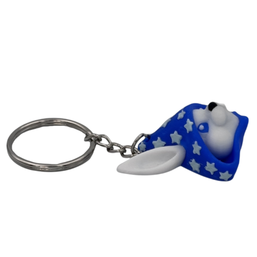 Wizard Bunny_WB_4 Wizard Bunny Keyring