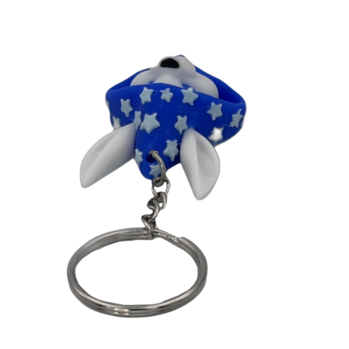 Wizard Bunny_WB_5 Wizard Bunny Keyring