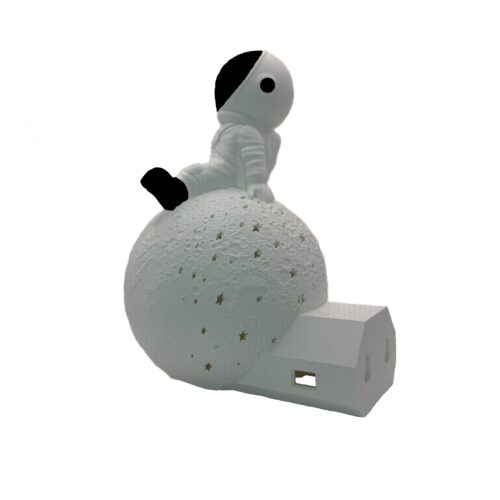 Wondering Astronaut Wall Mounted Light