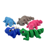 Articulated Mini Multi-Creature Toy Set 5-Piece