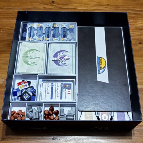 Shackleton Base Organizer & Insert (Includes Expansion, Sleeved, No Lid Lift)