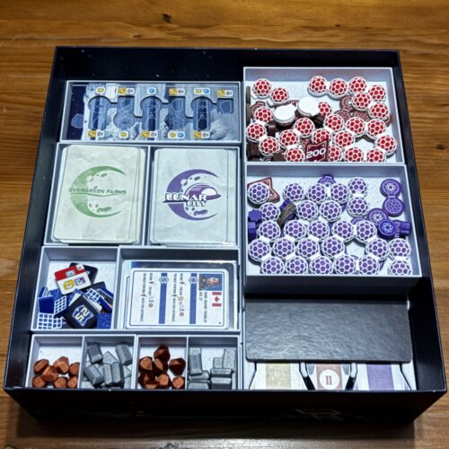 Shackleton Base Organizer & Insert (Includes Expansion, Sleeved, No Lid Lift)