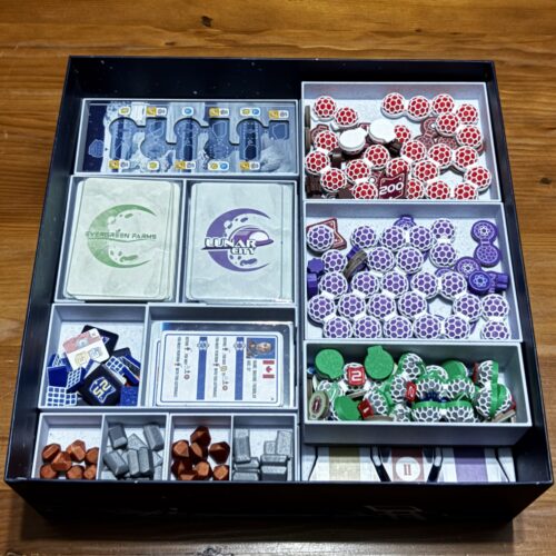 Shackleton Base Organizer & Insert (Includes Expansion, Sleeved, No Lid Lift)