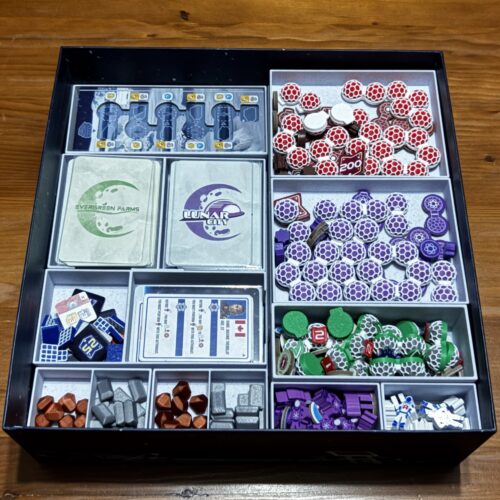 Shackleton Base Organizer & Insert (Includes Expansion, Sleeved, No Lid Lift)