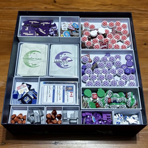 Shackleton Base Organizer & Insert (Includes Expansion, Sleeved, No Lid Lift)