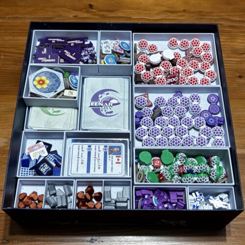Shackleton Base Organizer & Insert (Includes Expansion, Sleeved, No Lid Lift)