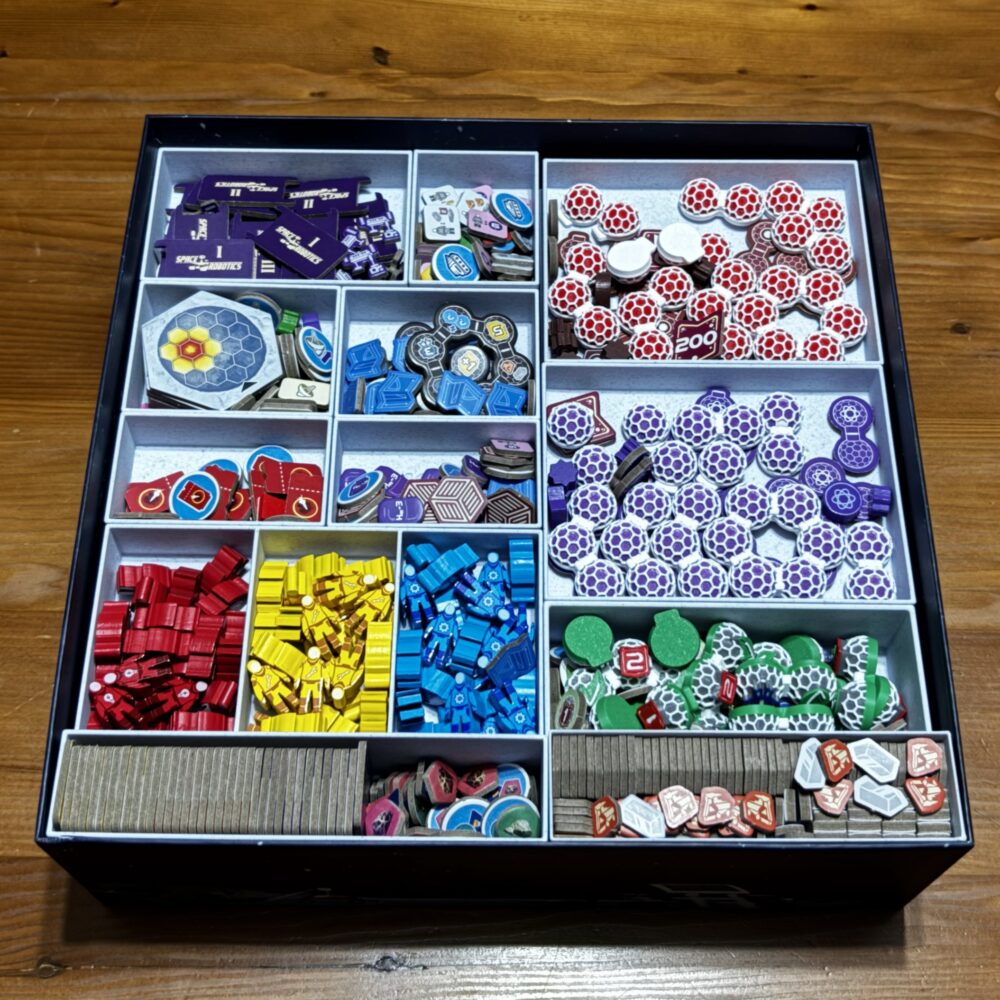 Shackleton Base Organizer & Insert (Includes Expansion, Sleeved, No Lid Lift)
