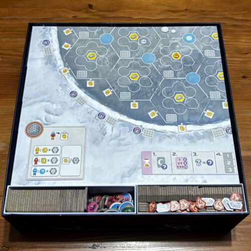 Shackleton Base Organizer & Insert (Includes Expansion, Sleeved, No Lid Lift)