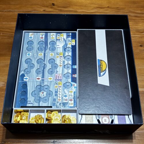 Shackleton Base Organizer & Insert (Includes Expansion, Sleeved, No Lid Lift)