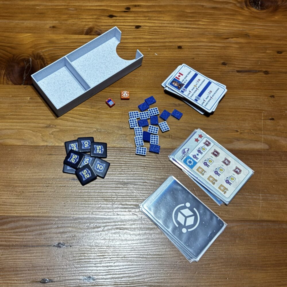 Shackleton Base Organizer & Insert (Includes Expansion, Sleeved, No Lid Lift)