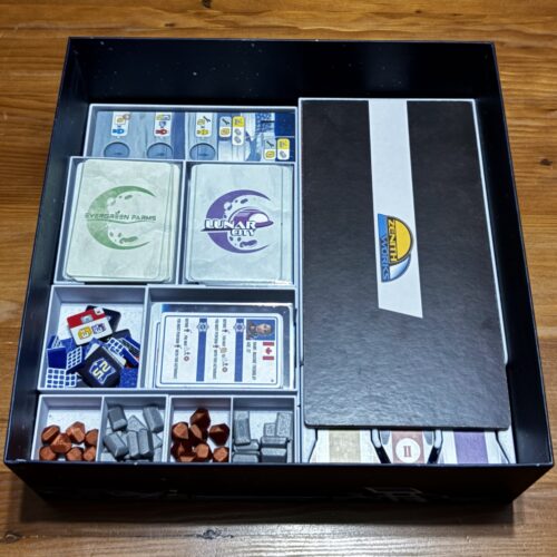 Shackleton Base Organizer & Insert (Includes Expansion, Sleeved, No Lid Lift)