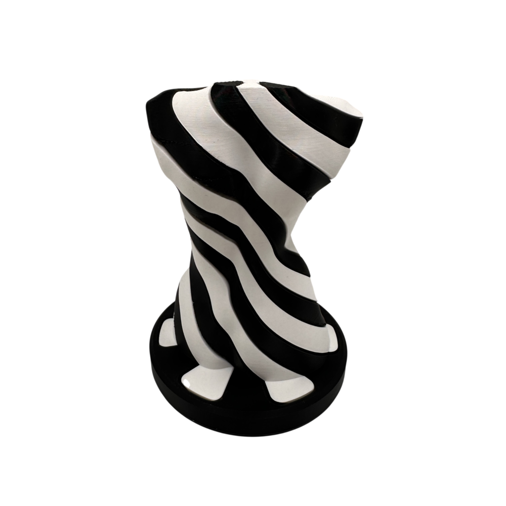 Dizzy Lady - Interlocking Sculpture