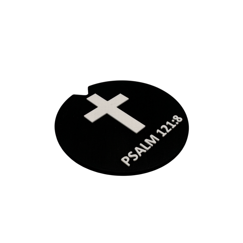 The Psalm 121:8 License Disk Holder- Set of 4