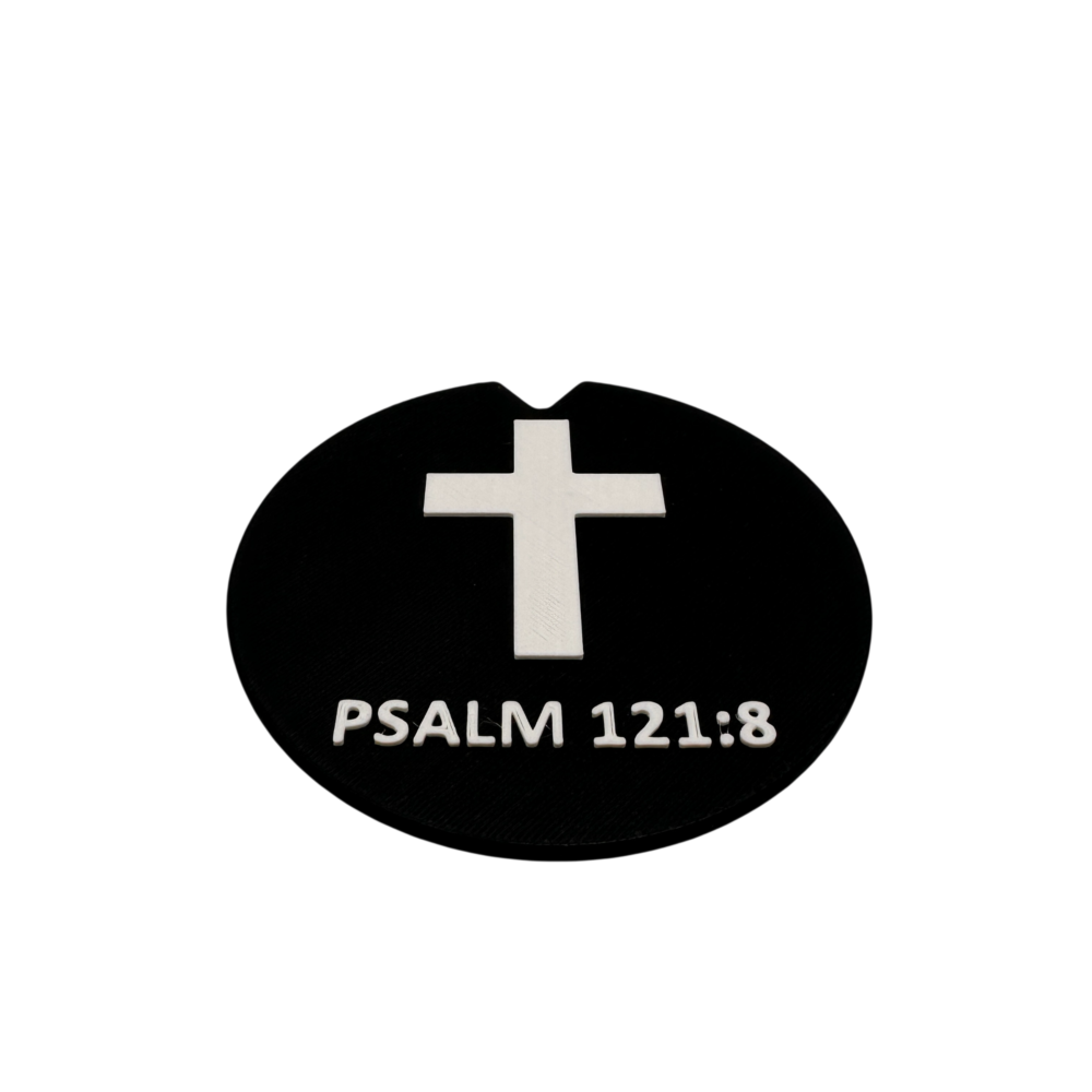 The Psalm 121:8 License Disk Holder- Set of 4